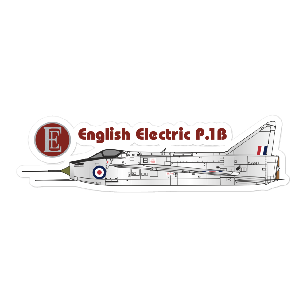 English Electric P.1B Bubble-free stickers
