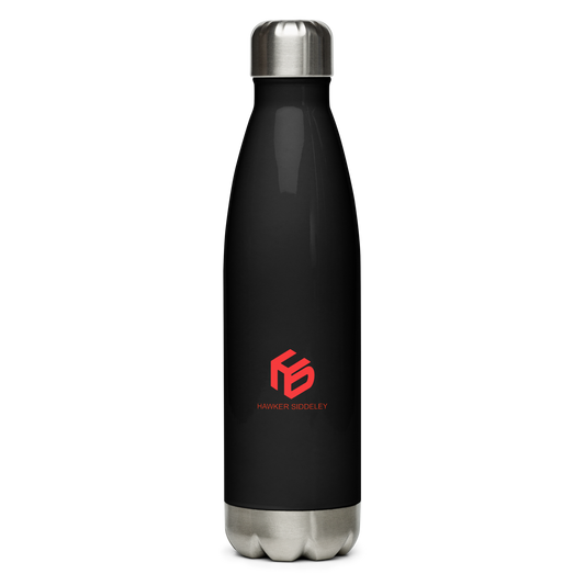 Hawker Siddeley stainless steel water bottle